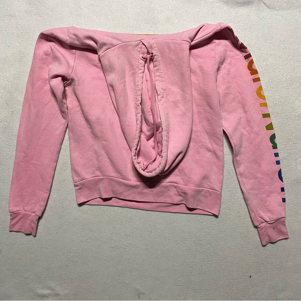 Aviator Nation Pink North Shore Oahu Hoodie XS - Picture 5 of 9